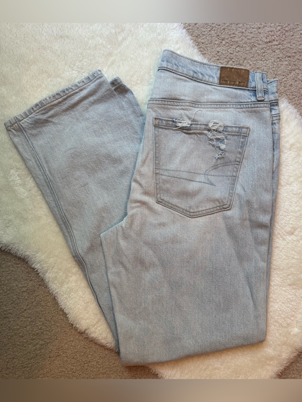 American Eagle Outfitters Women’s Light Wash Jeans Size 8 Regular